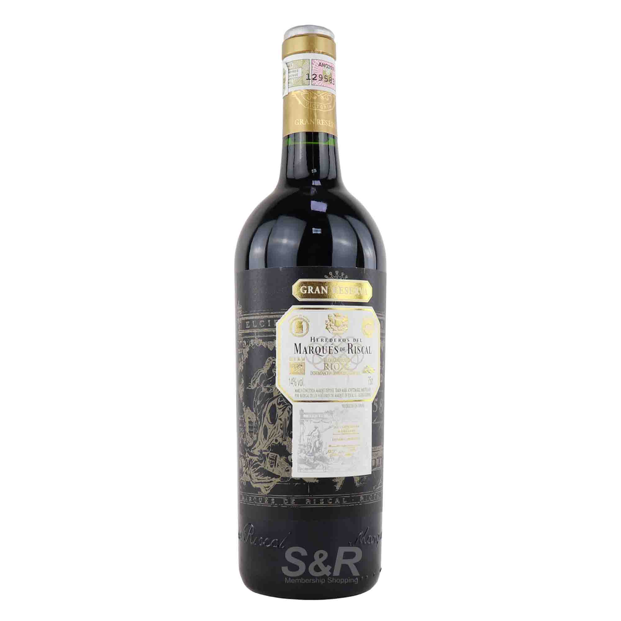 Marques de Riscal Gran Reserva 750mL Marques de Riscal Gran Reserva 750mL